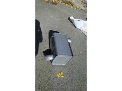 Глушитель SH F3000 квадратный SHAANXI / Shacman (ШАНКСИ / Шакман) DZ91259540008 фото 1 Рязань