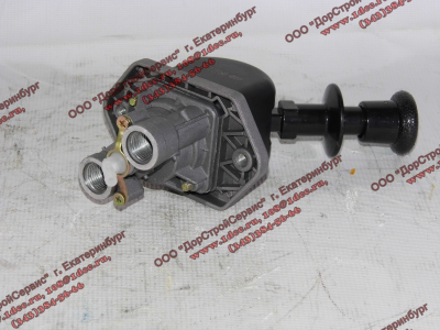 Кран стояночного тормоза DF 2 выхода DONG FENG (ДОНГ ФЕНГ) 3517010-C0100 для самосвала фото 1 Рязань