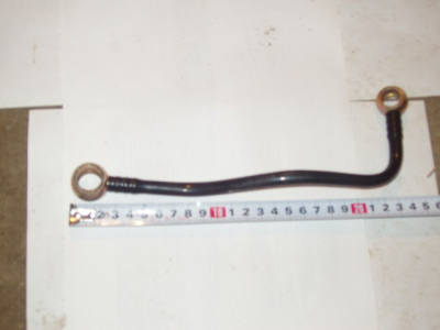 Шланг ТНВД №1 пластик, гайки M14, изогнутый H HOWO (ХОВО) VG1560070025 фото 1 Рязань