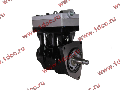 Компрессор пневмотормозов 2-х цилиндровый D12 A7 HOWO A7 VG1246130008 фото 1 Рязань