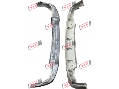 Бампер A7 черный нижний металлический узкий HOWO A7 WG1664240006/1 фото 1 Рязань