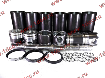 Поршневая группа WD12/WD618 (6 гильз, 6 поршней (..0017), 6 пальцев, комплект колец) SH SHAANXI / Shacman (ШАНКСИ / Шакман) 61800010125 фото 1 Рязань
