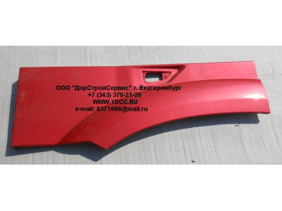 Крыло кабины со спальником красное задняя часть правая (под треугольный повторитель в середине) H3 HOWO (ХОВО)  фото 1 Рязань