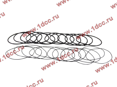 Кольцо уплотнительное гильзы цилиндра (комплект 12 тонких и 12 толстых) двигатель TD226B6G Lonking CDM (СДМ) 01153804/01153805 фото 1 Рязань